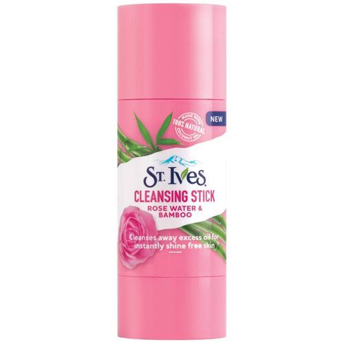 St Ives Rosewater and Bamboo Stick Nettoyant Facial- Made in Usa