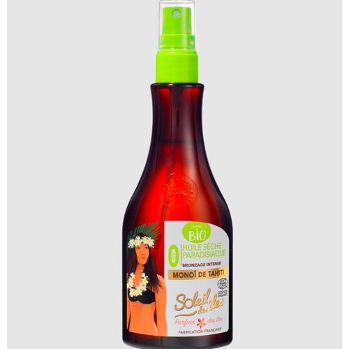 Huile Sèche Paradisiaque Bio au Monoï de Tahiti