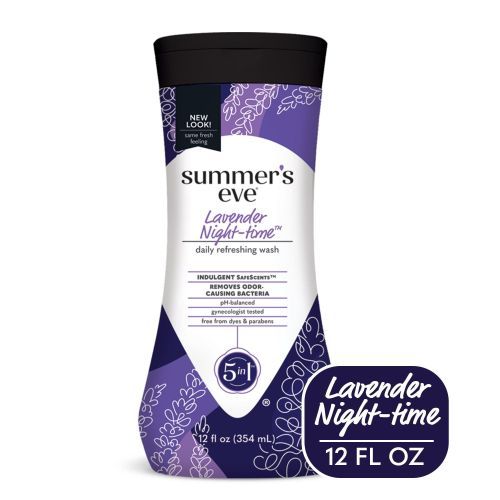 Gel Nettoyant Féminin de Nuit, Elimine les Odeurs, Lavande