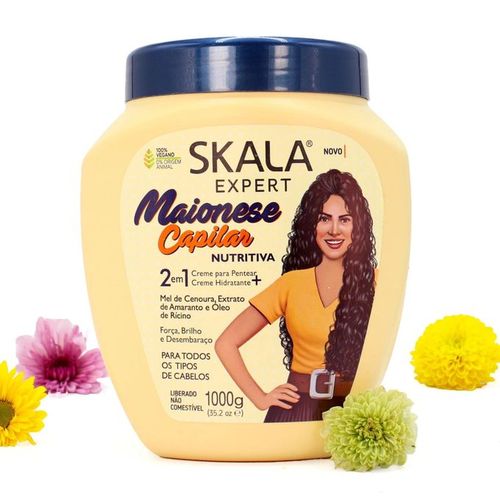 Crème de Traitement Nourrissante à la Mayonnaise pour Cheveux