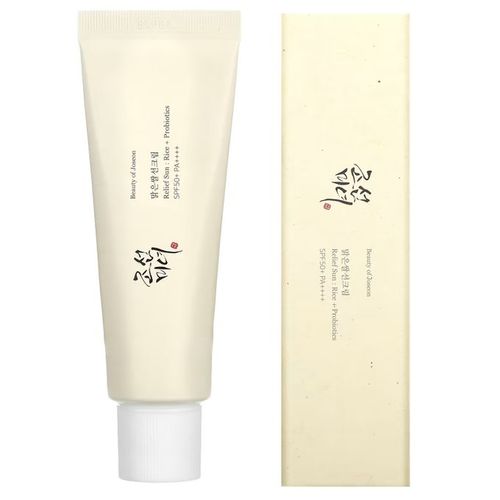 Soulagement du Soleil : Riz + Probiotiques, Pa ++++ Spf 50+