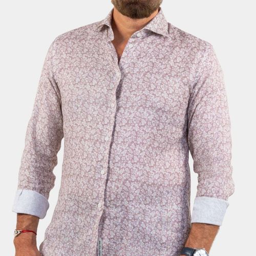 Fefe Floral Linen Shirt