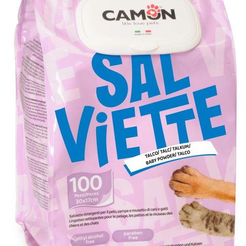 Lingettes nettoyantes  Parfum Poudre pour Bébé – 100 pièces
