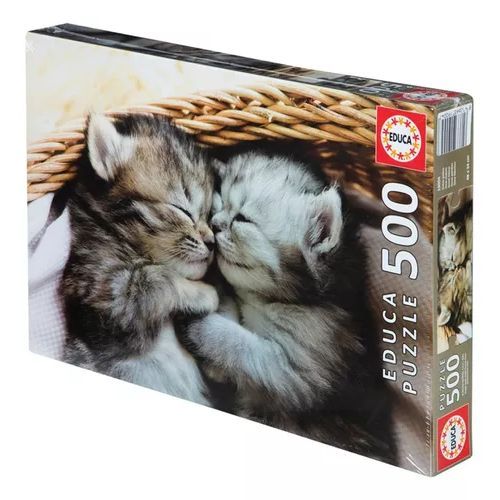Puzzle de 500 Pièces pour Enfants - Doux Chatons