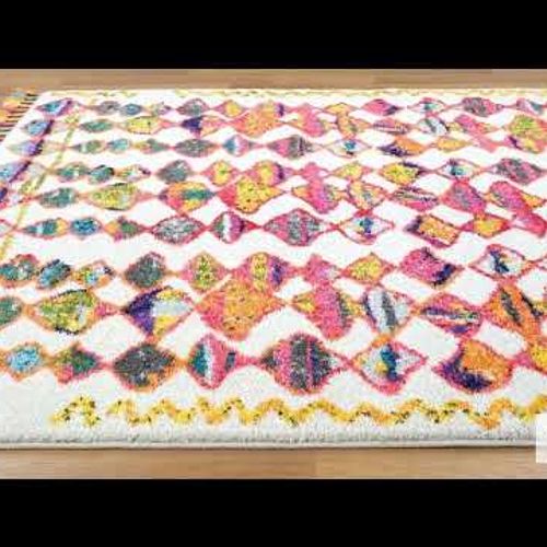Tapis Berber Tribal Mk 01 Multicolore
