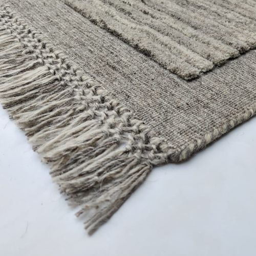 Tapis Lounali Gris, Beige