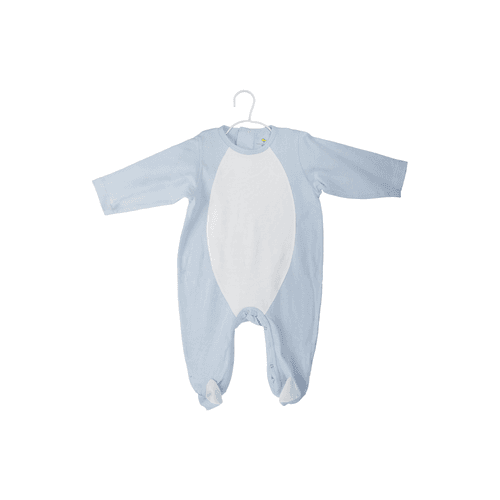 Two-Tone Organic Cotton Sleepsuit
