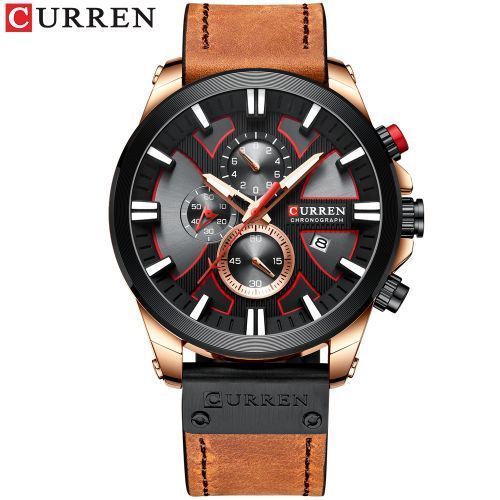 Hommes Montre Étanche à Quartz Montre-bracelet