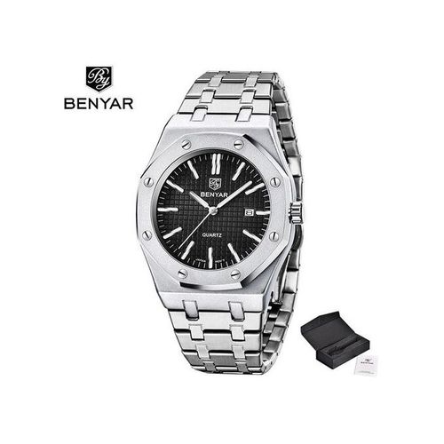 Montre à Quartz pour Homme, en Acier Inoxydable