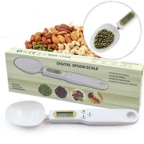 Super Cuillère Balance Portative De Cuisine Numérique Écran Lcd