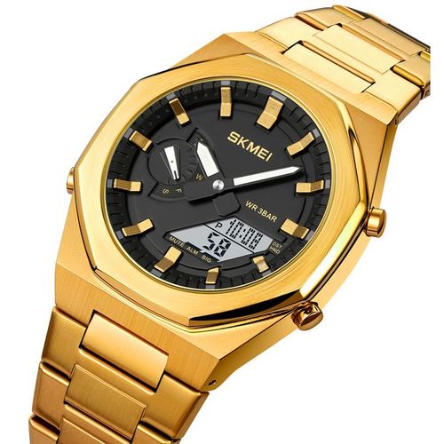 Montre pour Hommes Électronique à Double Affichage Montre Analogique de Mode