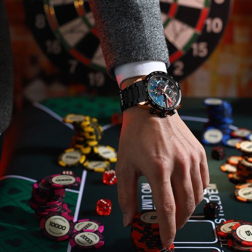 Hommes Montre Mode Hommes Montres à Quartz Étanche