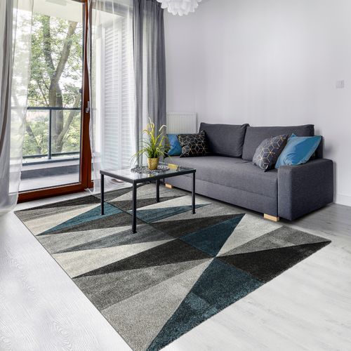 Tapis Valag Bleu