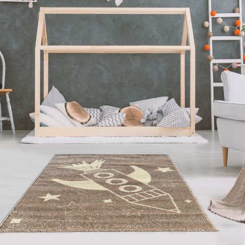 Tapis Fusee Taupe
