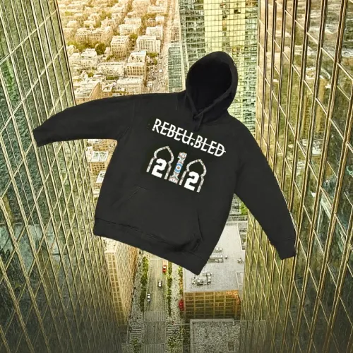 Sweat à capuche REBEUBLED OVERSIZE UNISEXE 