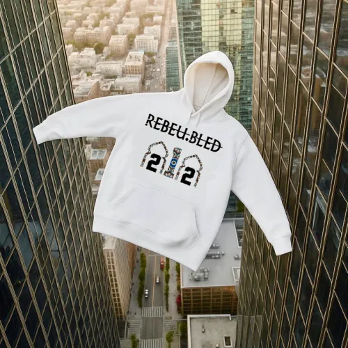 Sweat à capuche REBEUBLED OVERSIZE UNISEXE 