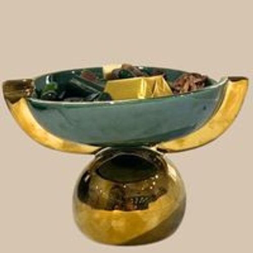 Coupe Verte à Pied D'or M