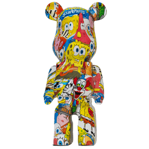 Bearbrick Bob L'Éponge