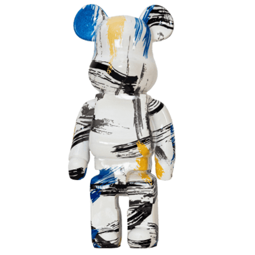 Statuette Zèbre Bleu