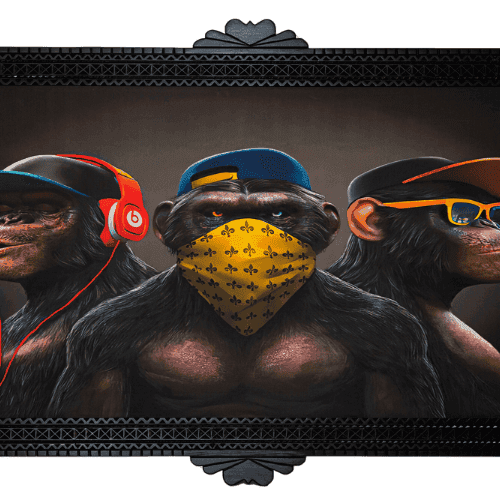 Les 3 Singes De La Sagesse : Pop Wisdom