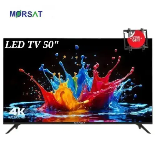 Smart TV 50  - Android 14 - 4K UHD - Récepteur TNT - 3 Ports HDMI