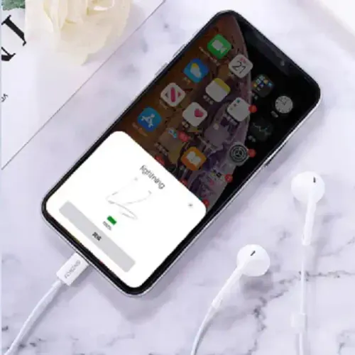 Écouteur Filaire - Oreillette - T28 - Lightning - Intra-Auriculaire - Antichoc