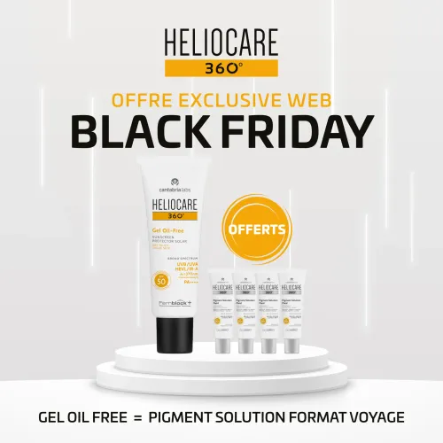 Heliocare 360º Gel Oil-free Spf 50 – = 4 Miniatures Offertes