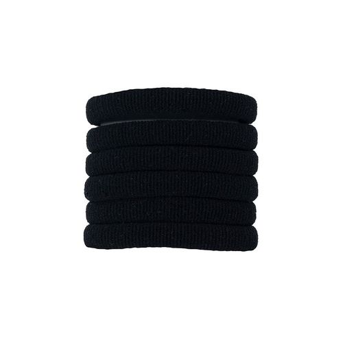 Élastiques pour cheveux noirs –  6 pièces