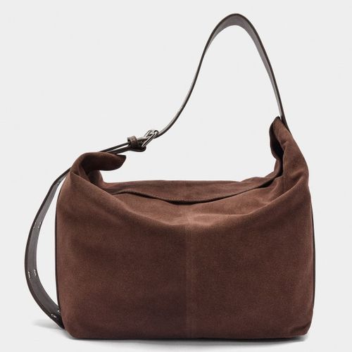 Sac à épaule en cuir suédé