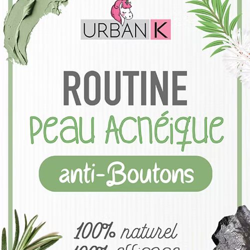 Routine Complète Jour & Nuit Purifiante pour Peau Acnéique - Anti-Boutons & Tâches