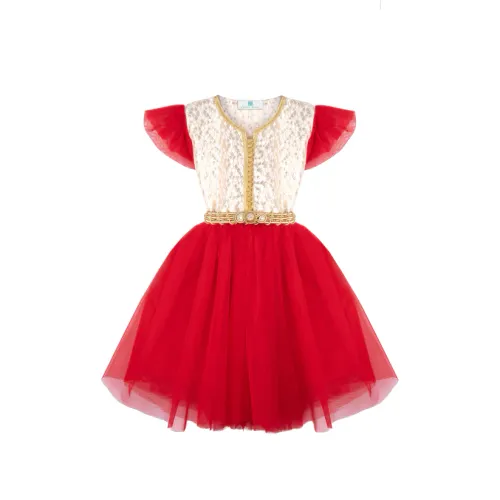 Caftan sans Manches en Brocart 