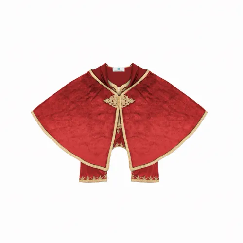 Grenouillère - bordeaux royal pour bébé avec selham
