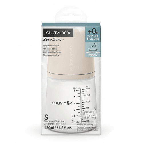 Suavinex Biberon Anti-colique Slow Flow +0m 180ml