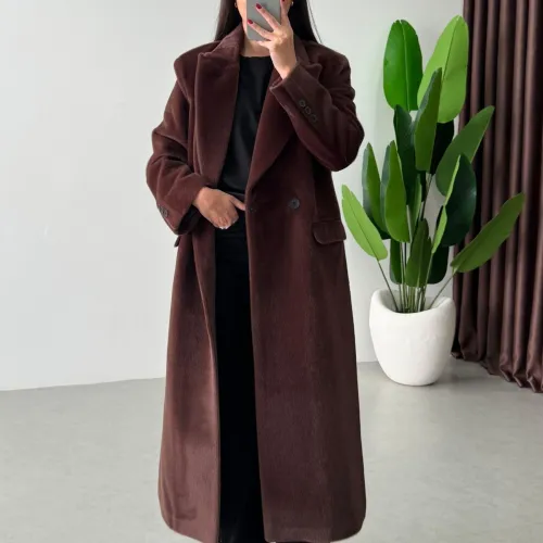 Manteau Long En Fourrure 