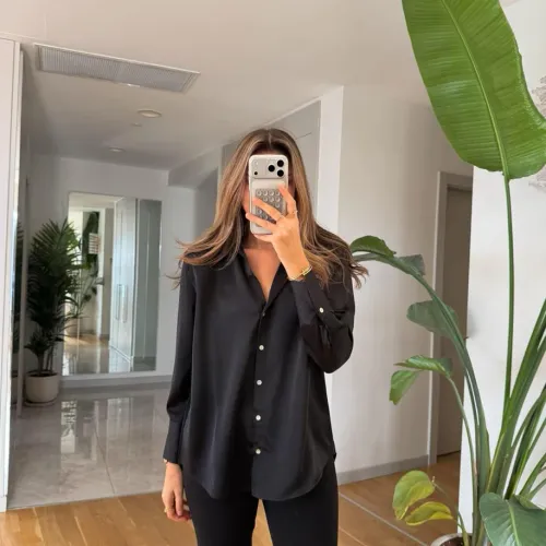 Chemise satiné