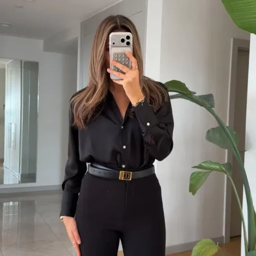 Chemise satiné