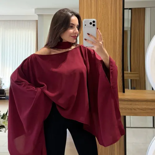 Chemisier cape