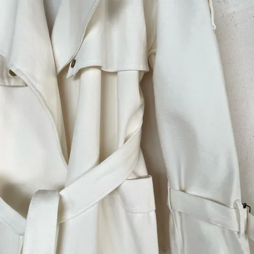 Trench-coat Blanc Cassé