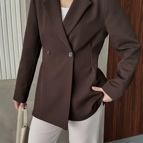 Blazer Classique - Marron Chocolat