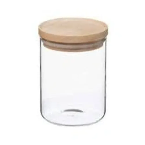 Lot 6 Bocaux en Verre 250 ml Couvercle Hermétique