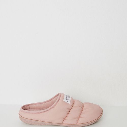 Chaussons en Nylon Rembourré Rose