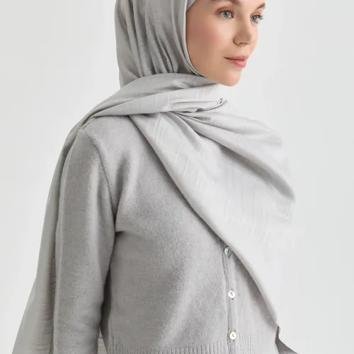 Châle Vega Jacquard Natural