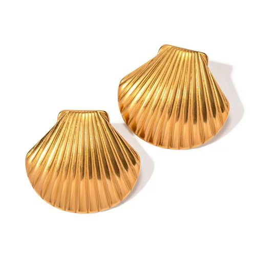 Boucles D'oreilles Plaqué Or 