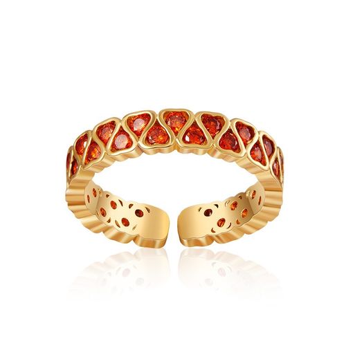 Bague Plaqué  Or Rgn065-1
