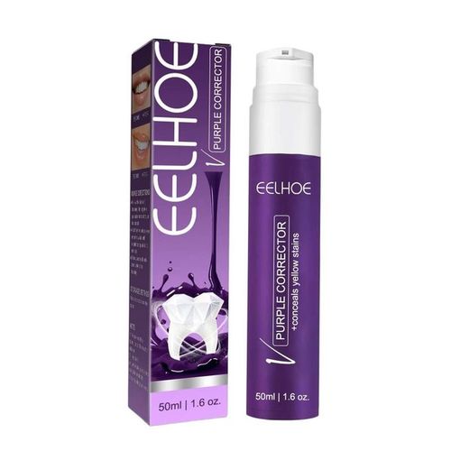 Dentifrice Violet Pour Blanchir Les Dents 