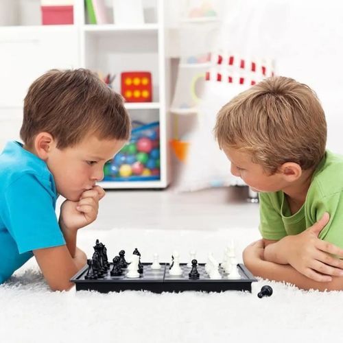 Jeu Déchecs 3 En 1 Pour Enfants Et Adultes, Jeu De Backgammon Avec Échiquier