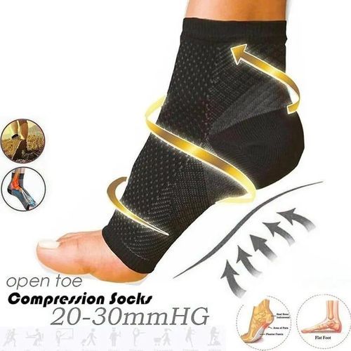 1 Paire Chaussettes Anti-fatigue À Compression Graduée