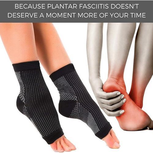 1 Paire Chaussettes Anti-fatigue À Compression Graduée