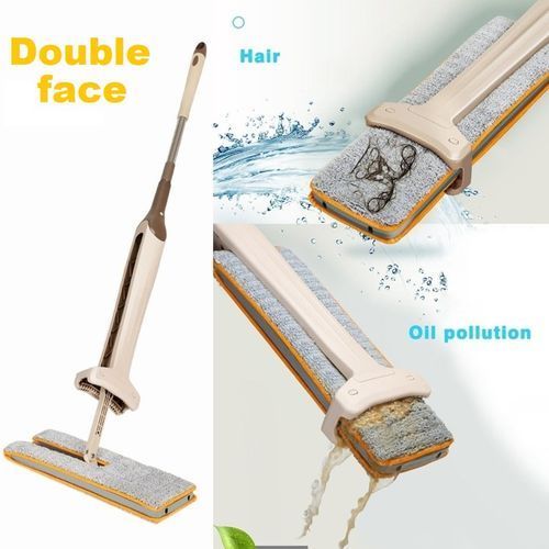Balai De Nettoyage De Sol Avec Serpillière En Microfibre Pour Cuisine, Maison