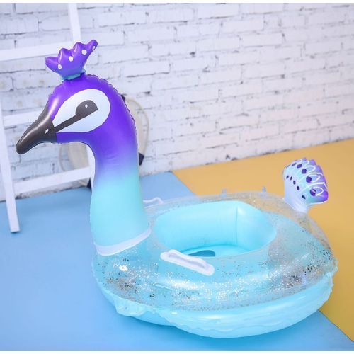 Bouée De Natation Gonflable Pour Enfants, Paon De Natation, Flotteur De Piscine